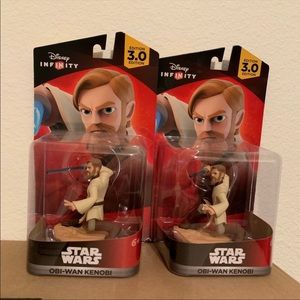 NWT! Disney Infinity 3.0 Obi-Wan Kenobi Figure Set